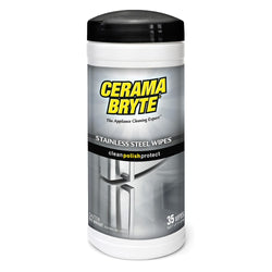 Cerama Bryte Stainless Steel Cleaning Wipes 35-ct