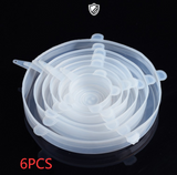 Multifunctional stretchable silicone freshness bowl cover