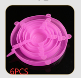 Multifunctional stretchable silicone freshness bowl cover